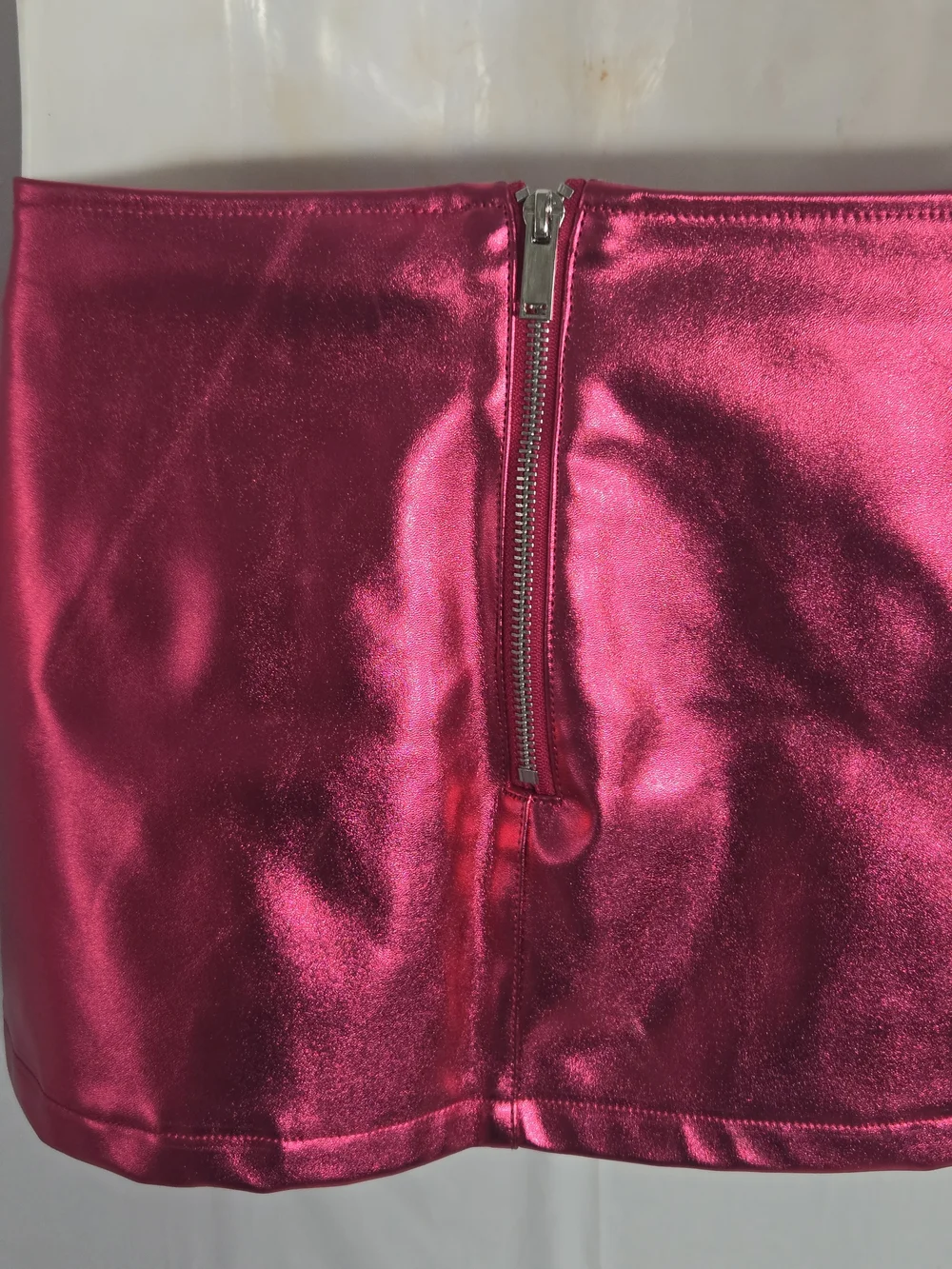 POSTER GIRL Metallic Hot Pink Over-the-Knee Boots